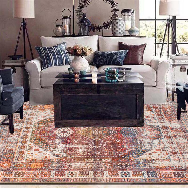 American Retro Living Room Carpet - Pacisia