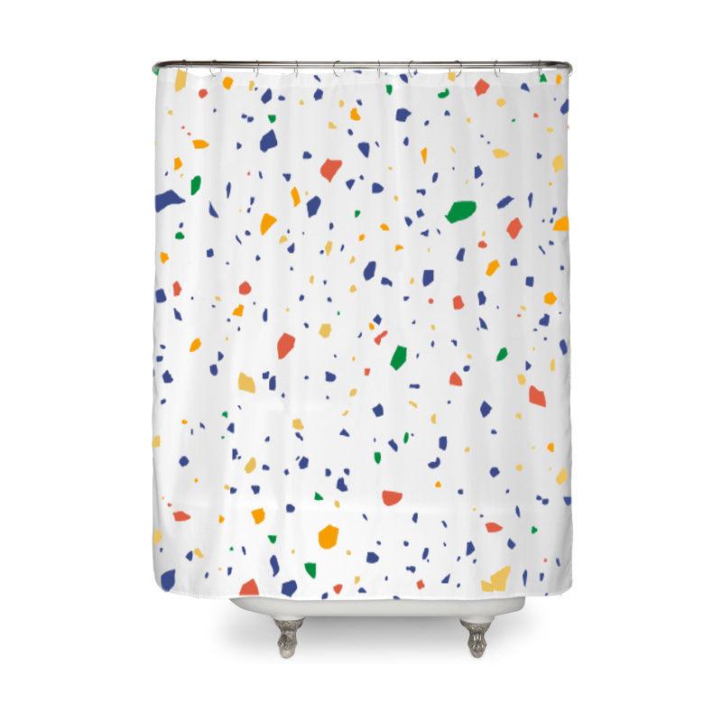 Art Geometric Shower Curtain Waterproof Bathroom Curtain - Pacisia