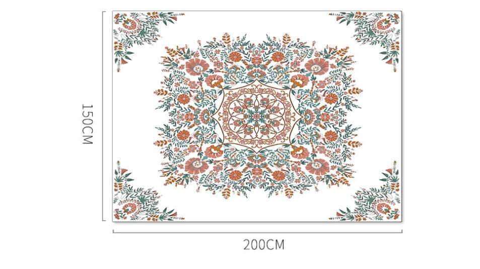 Bohemian retro print fashion tapestry - Pacisia