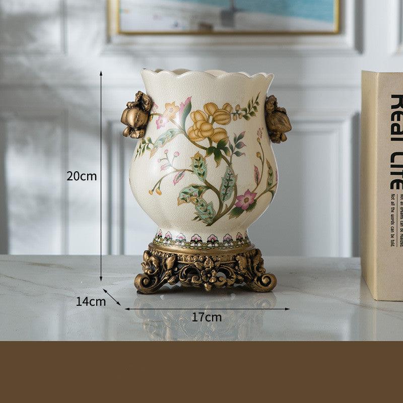 Handicraft Vase Decoration In Living Room - Pacisia