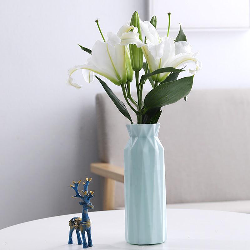 Home Decoration Ornaments Rhombus Hydroponic Vase - Pacisia