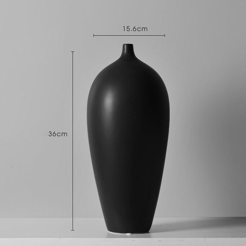Japanese Zen Ceramic Dried Flower Vase Decoration - Pacisia