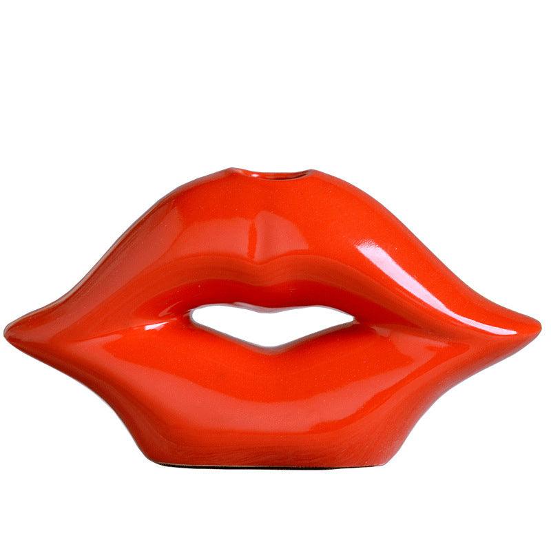 Lip ceramic vase - Pacisia