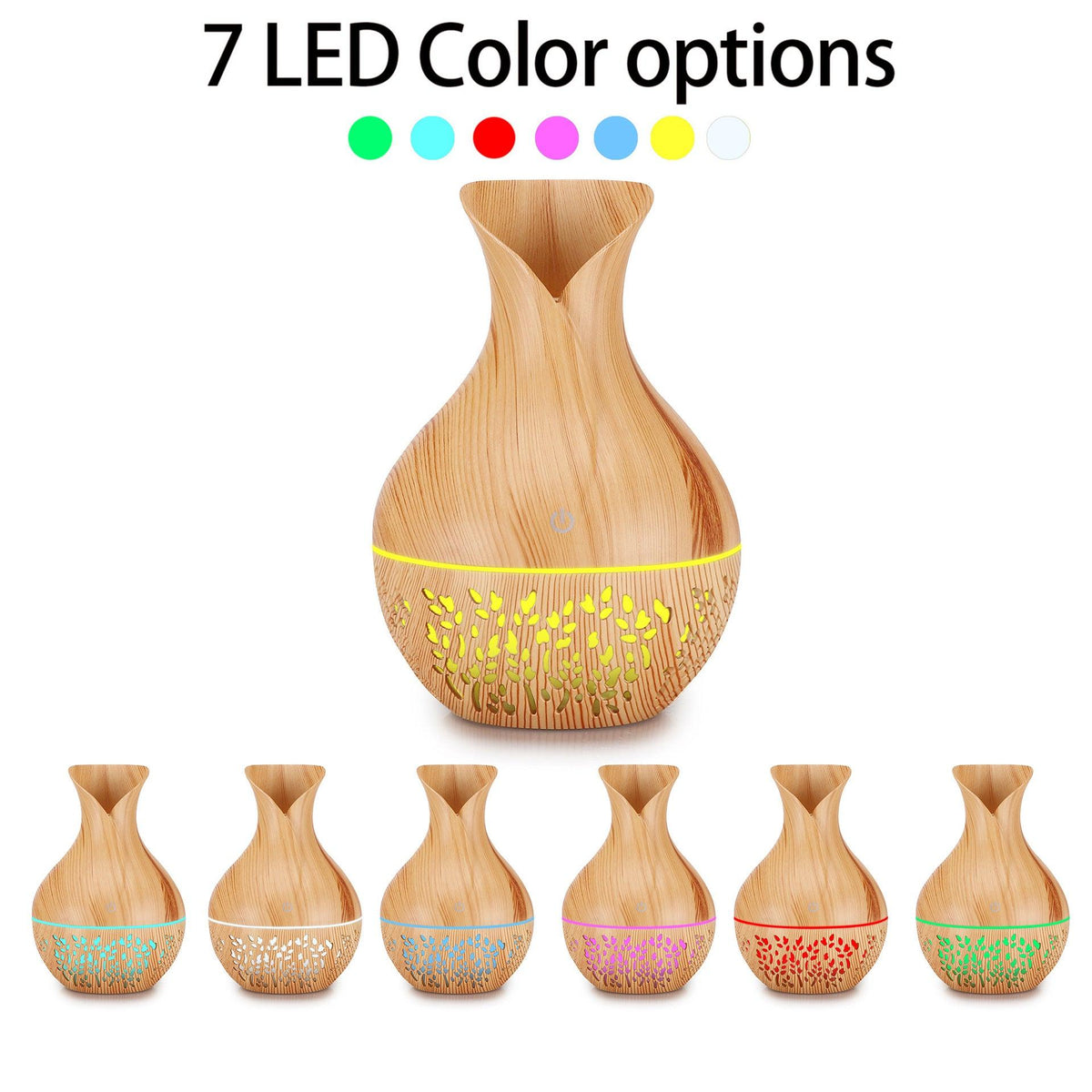Mini Petal Creative Hollow Vase Aroma Diffuser - Pacisia