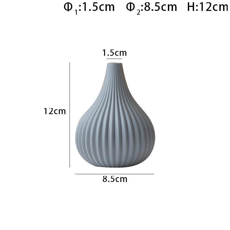 Modison Morandi Color Net Red Ins Wind Ceramic Small Vase Simple - Pacisia