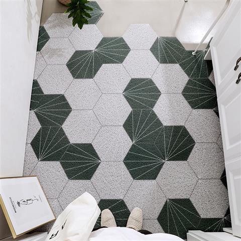 Nordic Door Floor Mat Entryway Silk Ring Foot Carpet - Pacisia