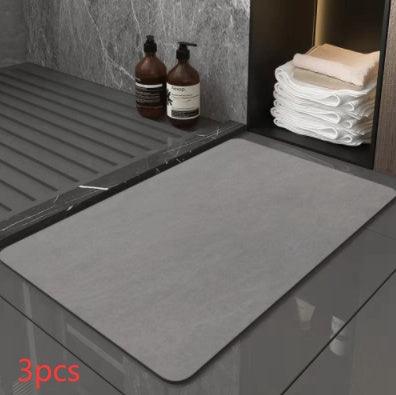 Nordic Minimalist Diatom Mud Bathroom Absorbent Floor Mat - Pacisia