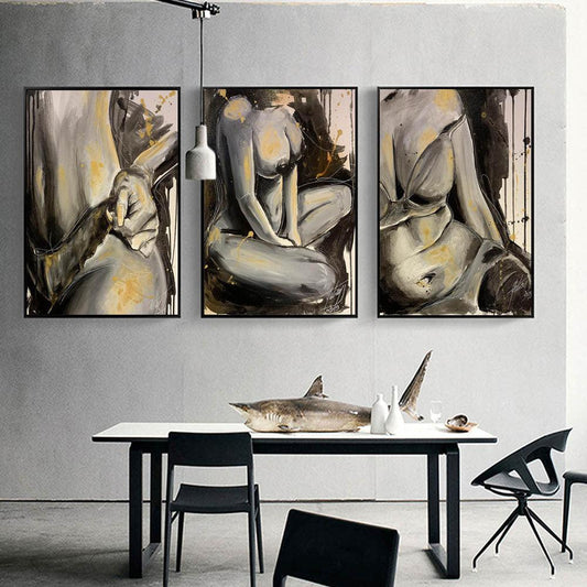 Oil Painting Woman Canvas Art - Home Decoration Wall Prints - Pacisia