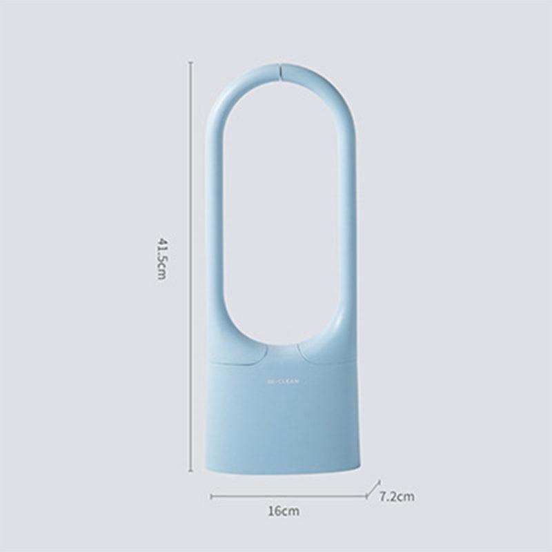 Wall-mounted Mirrored Toilet Brush Set - Pacisia