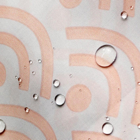 WIFI flower type shower curtain fabric - Pacisia