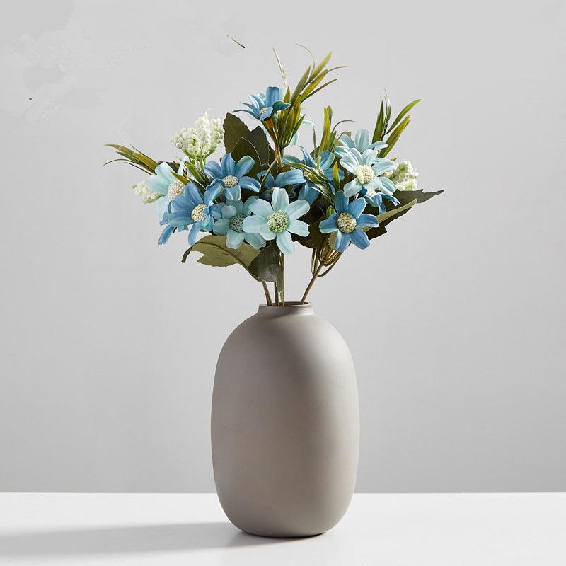 Wind frosted ceramic small vase - Pacisia