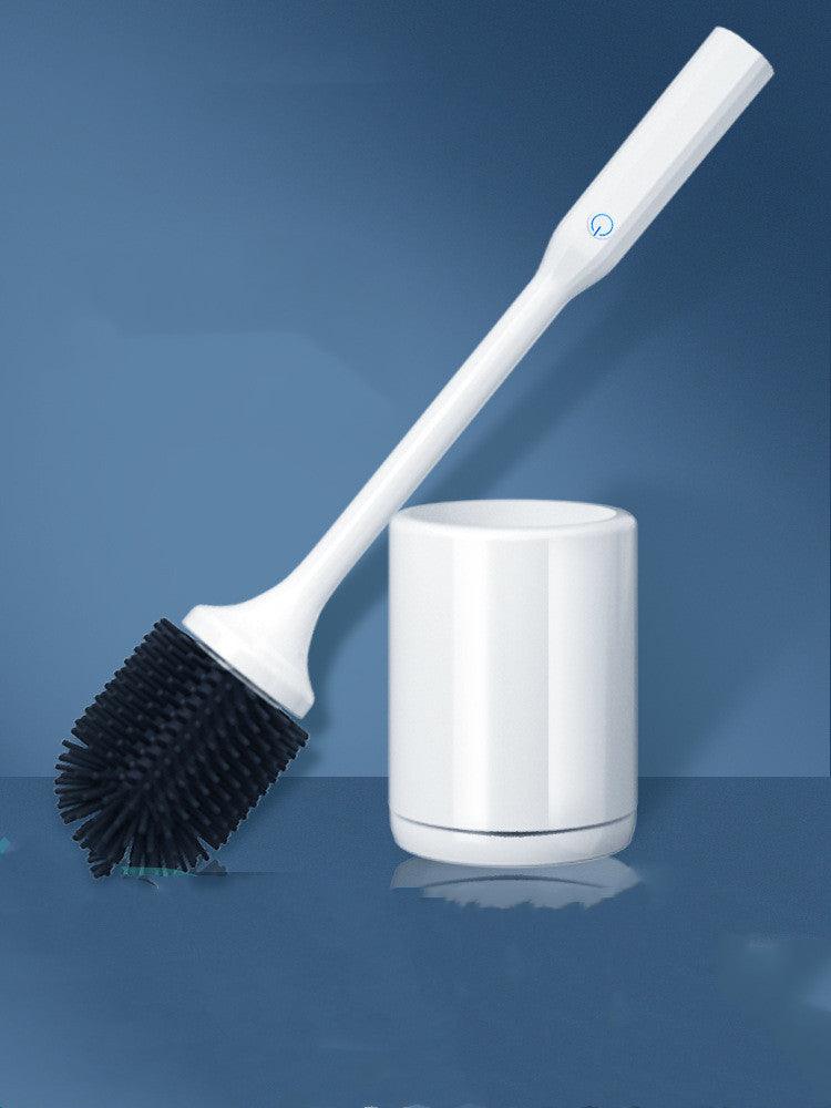 Toilet Brush Rubber Head Holder Cleaning Brush For Toilet Wall Hanging Household Floor Cleaning Bathroom Accessories - Pacisia