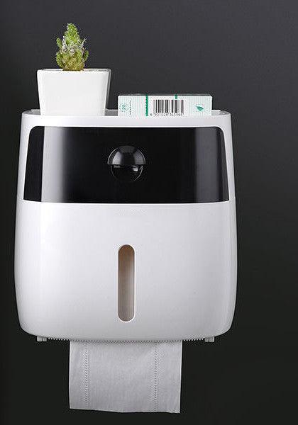 Double-layer Toilet Box, Toilet Rack, Pumping Box, Punch-free Tissue Holder, Toilet Paper Toll Tube - Pacisia