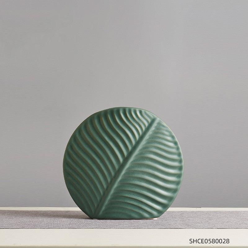 Nordic Light Luxury Ceramic Vase Decoration Creative Simple Living Room Flower Tv Cabinet Table Dry Flower Simulation Flower Decoration - Pacisia