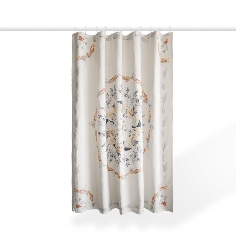 Bathroom Tarp Free Punching Thickening Bath Toilet Shower Partition Curtain Set Anti-mold - Pacisia