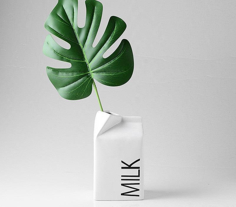 Nordic Desktop Ceramic Vase Decoration Creative Soft Decoration Crafts Dried Flower Simulation Flower Ceramic Flower Arrangement - Pacisia