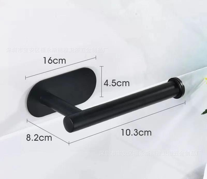 Stainless Steel Tissue Holder Creative Bathroom Wall Hanging Paper Roll Holder - Pacisia