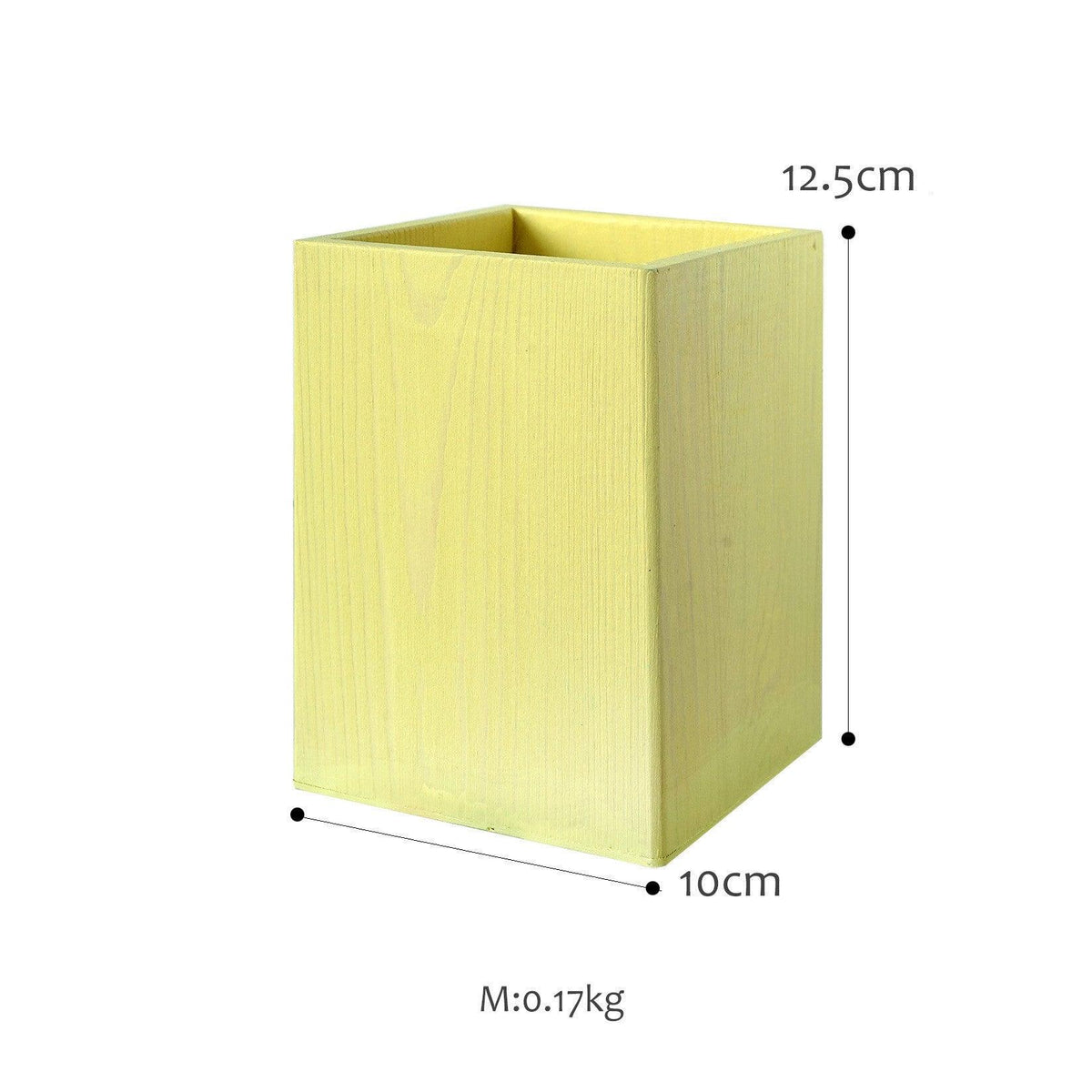 SWEETGO Straw Holder Cake Table Decoration Makeup Brush Storage Flowers Vase Background Scenery Props Lollipop Wood Pot - Pacisia