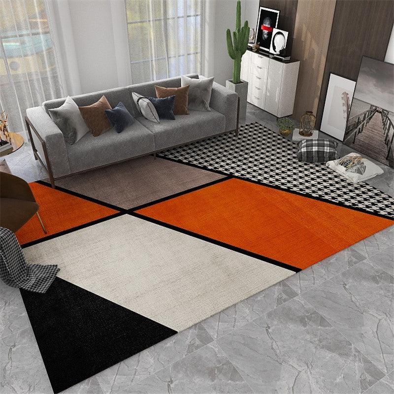 Nordic Carpet Living Room Coffee Table Sofa Full Carpet Bedroom Bedside Bed End Household Floor Mats Home Entrance Floor Mats - Pacisia