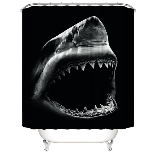 Manufacturers Sell Underwater World Series Waterproof Shower Cloth Digital Printing Bathroom Shower Curtain Four Sets Wholesale - Pacisia