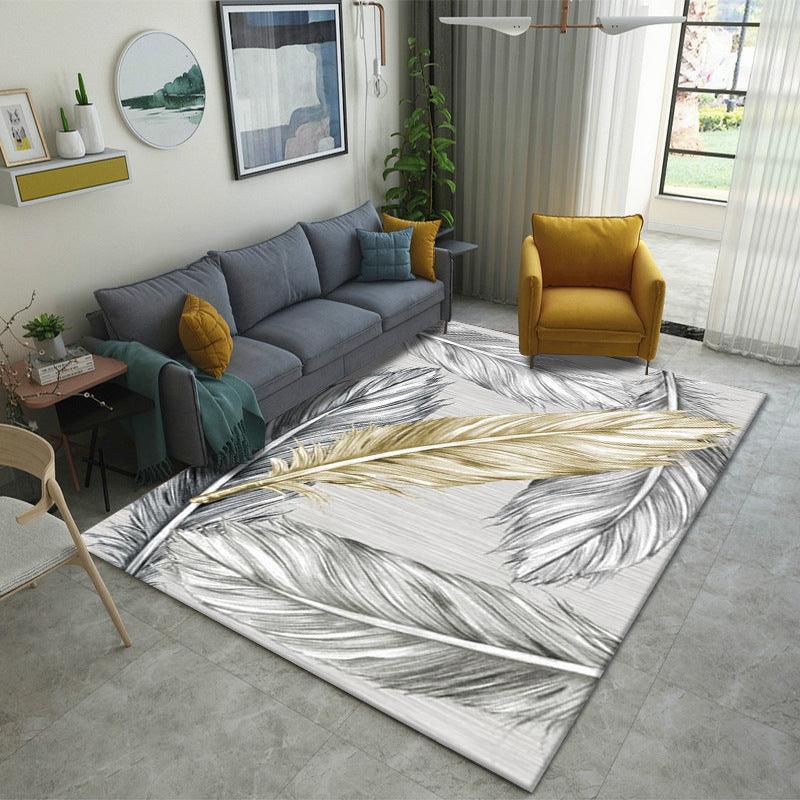 Carpet Light Luxury Villa Living Room Sofa Coffee Table Carpet Abstract Gradient Simple Bedroom Carpet Modern Minimalist Floor Mat - Pacisia