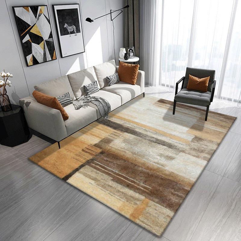 Carpet Light Luxury Villa Living Room Sofa Coffee Table Carpet Abstract Gradient Simple Bedroom Carpet Modern Minimalist Floor Mat - Pacisia
