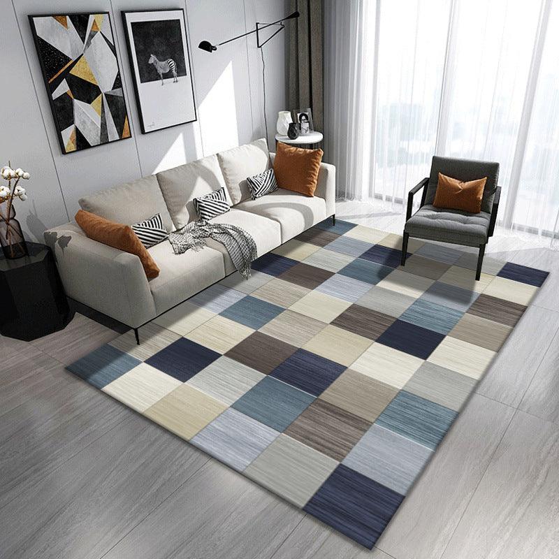Carpet Light Luxury Villa Living Room Sofa Coffee Table Carpet Abstract Gradient Simple Bedroom Carpet Modern Minimalist Floor Mat - Pacisia