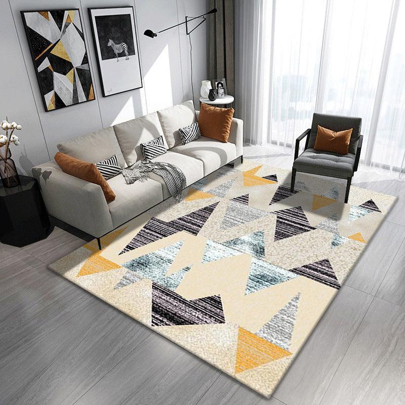 Carpet Light Luxury Villa Living Room Sofa Coffee Table Carpet Abstract Gradient Simple Bedroom Carpet Modern Minimalist Floor Mat - Pacisia