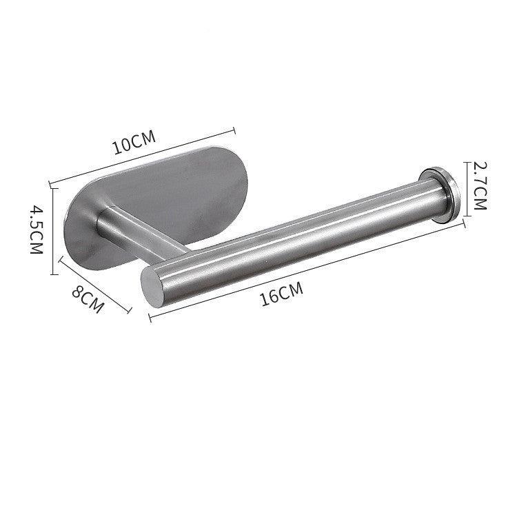 Stainless Steel Tissue Holder Creative Bathroom Wall Hanging Paper Roll Holder - Pacisia