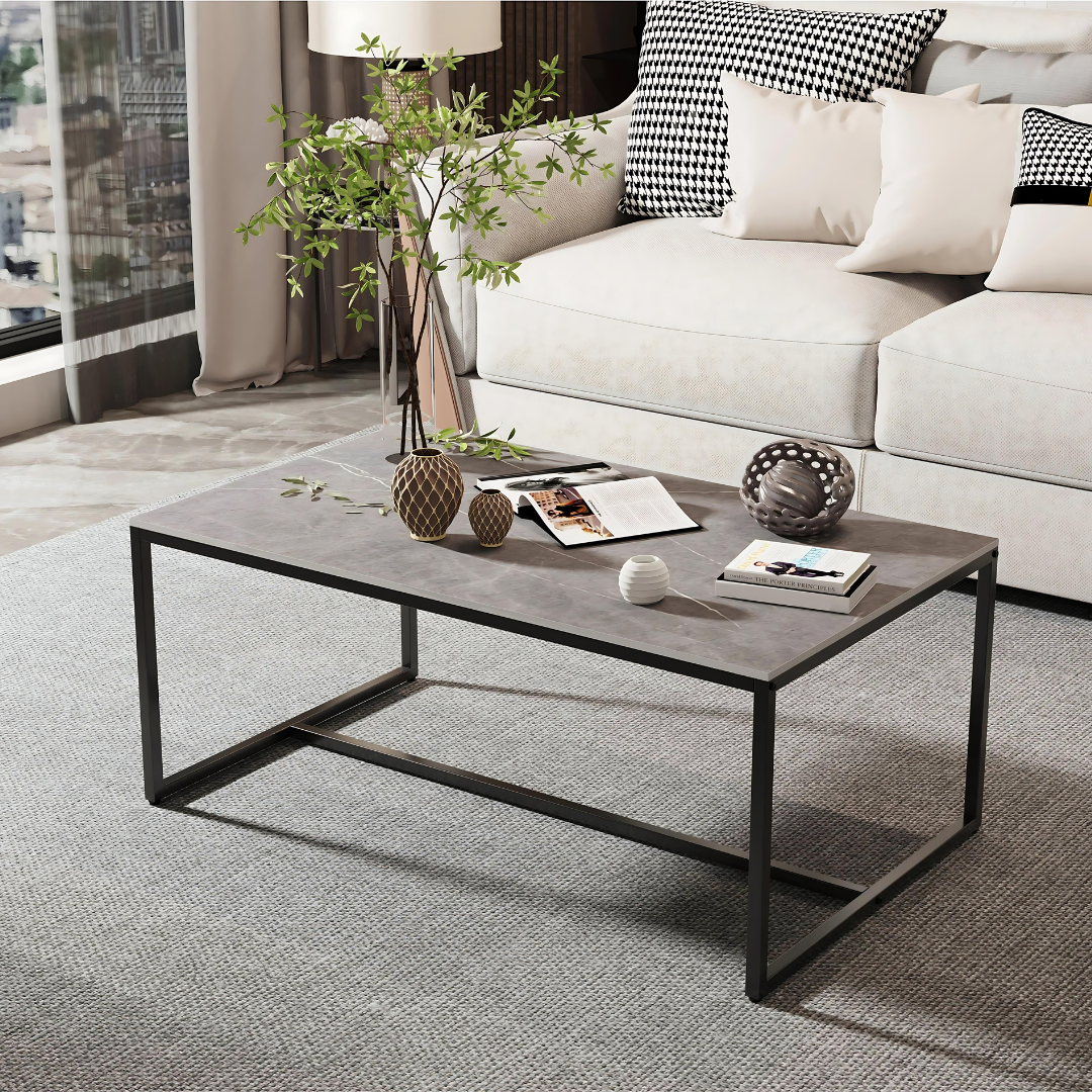 Elysian Marble Top Coffee Table