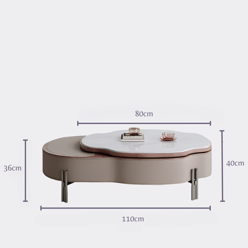 Nova Retro Lift Top Coffee Table - Modern Solid Wood Design
