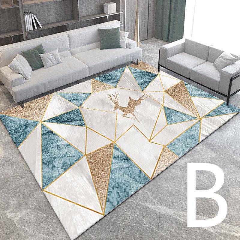 3D Light Luxury Style Carpet Floor Mats Bedroom Bedside Carpets - Pacisia