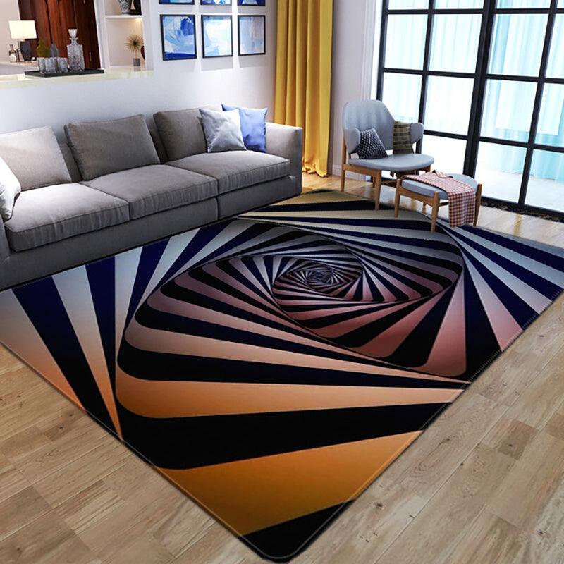 3D Visual Vortex Bedroom Covered With Carpet - Pacisia