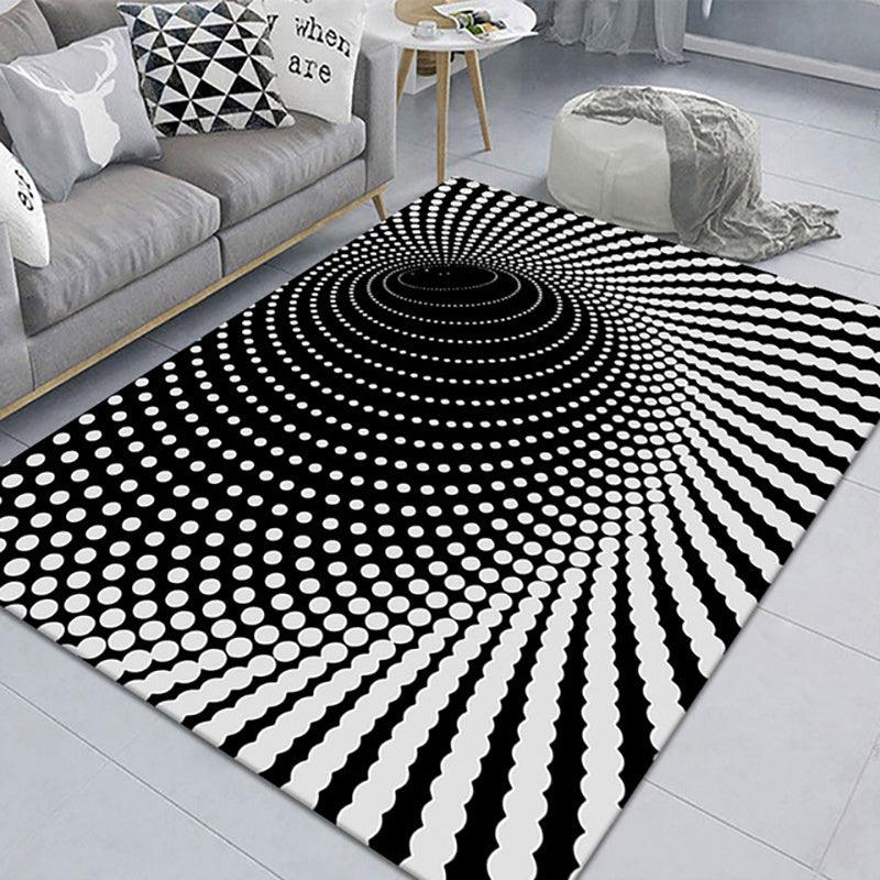 3D Visual Vortex Bedroom Covered With Carpet - Pacisia