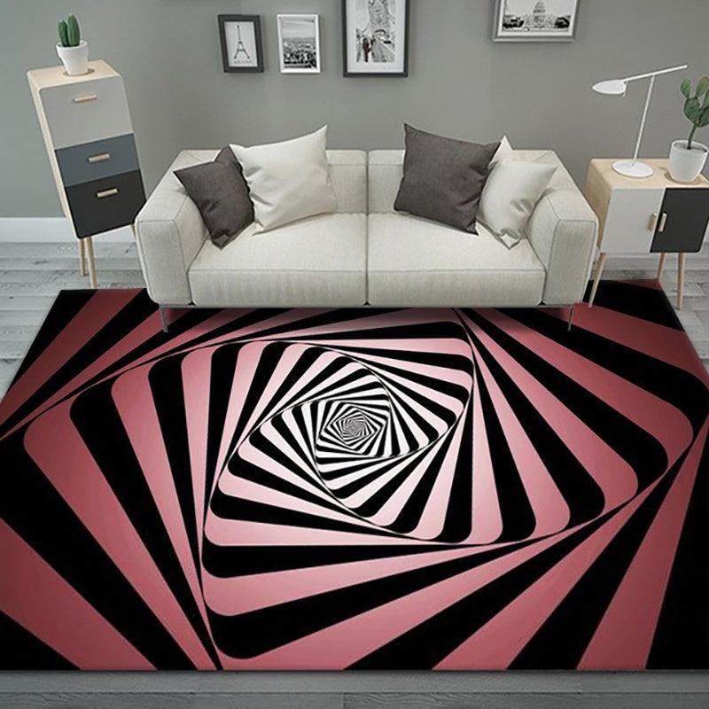 3D Visual Vortex Bedroom Covered With Carpet - Pacisia