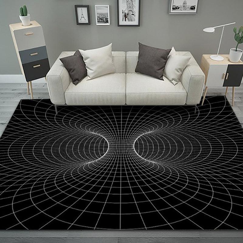 3D Visual Vortex Bedroom Covered With Carpet - Pacisia