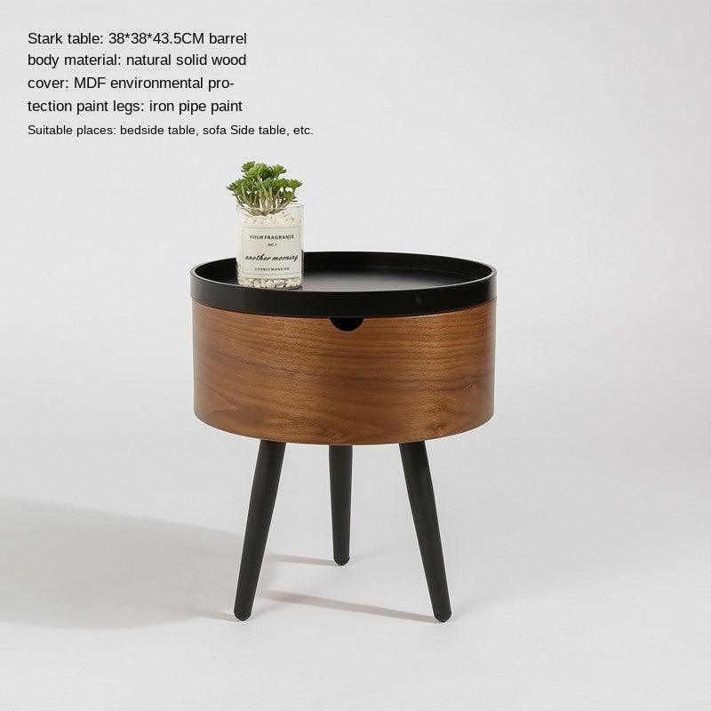 Italian Round Combination Coffee Table Small Apartment Living Room Side Table - Pacisia