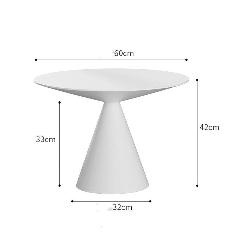 Round Tea Table Combination Simple Living Room Side A Few Sofa Side Bedroom Bedside Cabinet - Pacisia