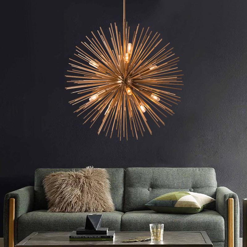 Dandelion Hedgehog Ball Sea Urchin Geometric Ball Sample Room Chandelier - Pacisia