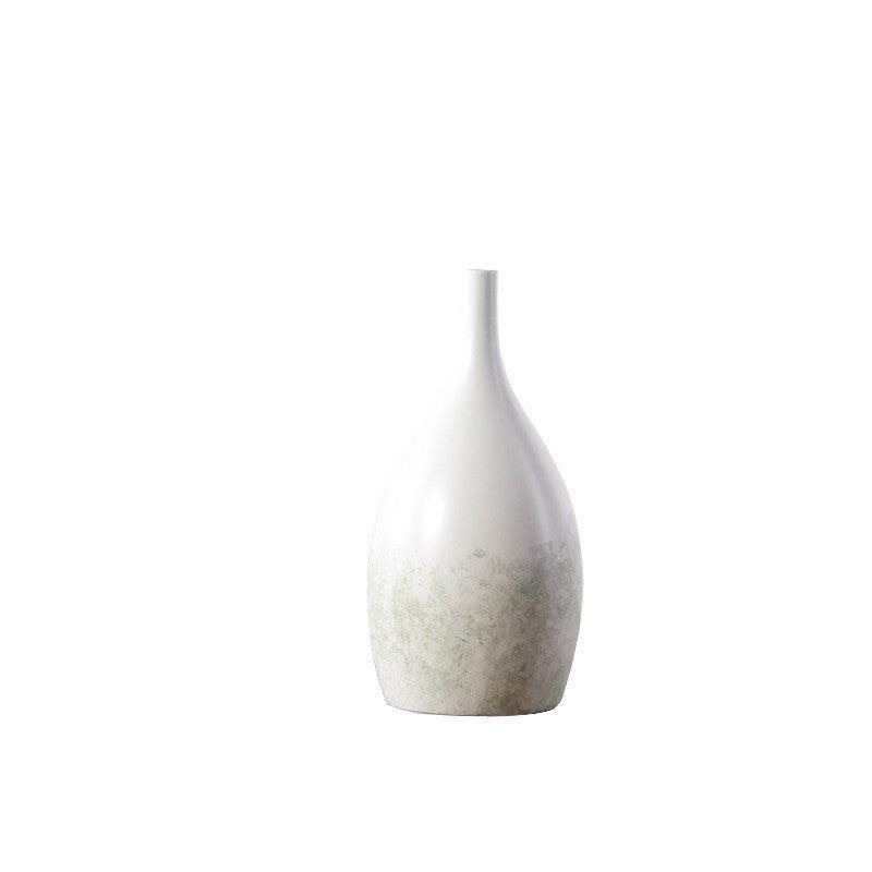 Nordic Ceramic Vase Creative Floral Decoration Living Room Model Room Soft Decoration Modern American Crafts - Pacisia