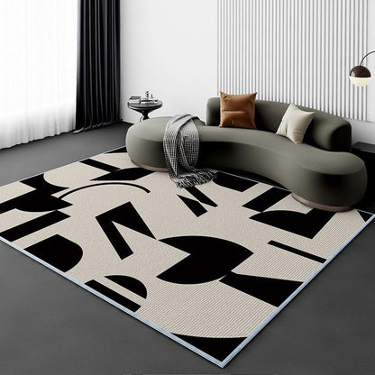 Living Room Carpet Fully Covered Bedroom And Household Sofa Table Carpet Bedside Stain-resistant Non-slip Foot Mat - Pacisia
