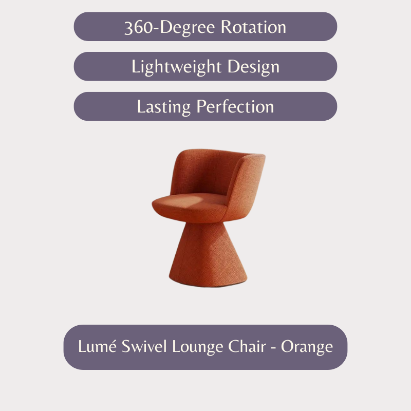 Lumé Swivel Lounge Chair