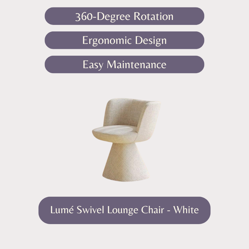 Lumé Swivel Lounge Chair