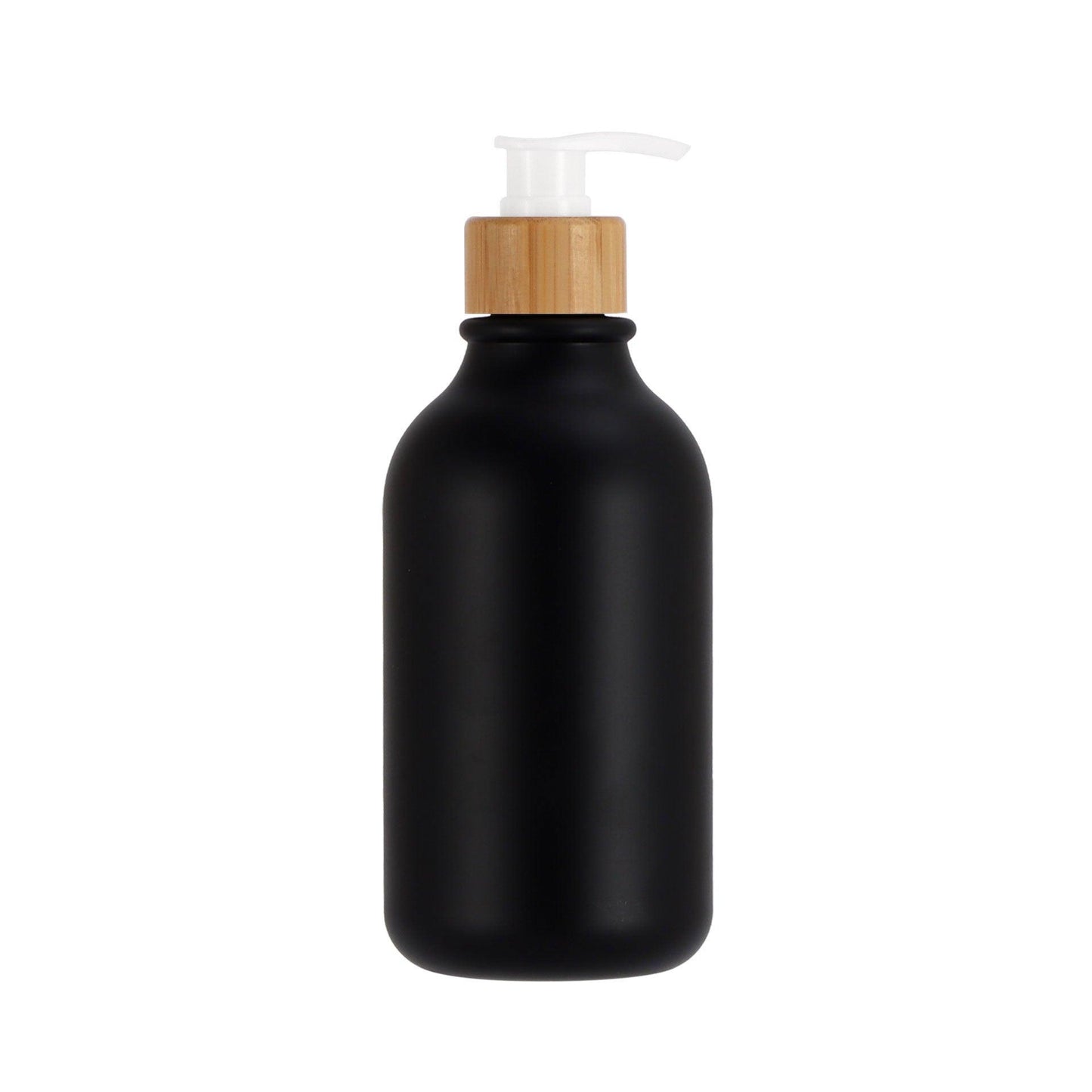Push Round Shoulder Frosted Lotion Bottle PET Plastic Shampoo Bottle Shower Gel - Pacisia