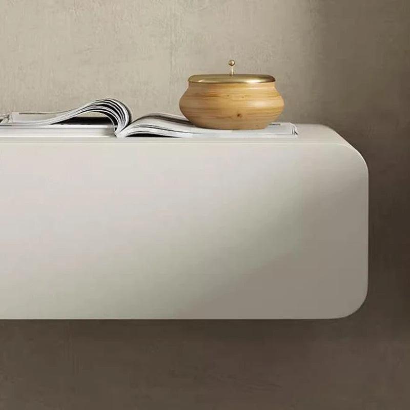 Luxury White Nightstands Small Modern Japandi Unique Dresser Cabinet Wood Nightstands White Mesitas Para Noche Home Decoration - Pacisia