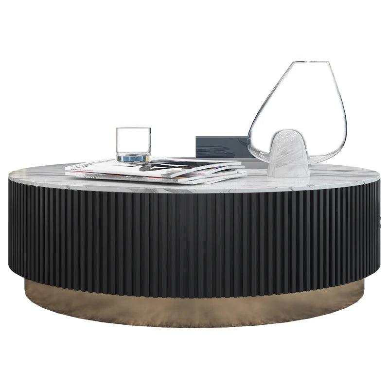 Center Round Coffee Tables Nordic Luxury Organizer Living Room Entryway Side Table Aesthetic Free Shipping Table Basse Furniture - Pacisia