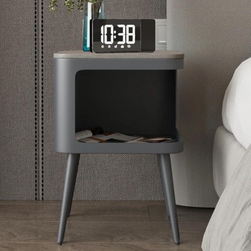 Bedroom bedside bed INS Storage side table metal Mini low table nordic small Sofa side table balcony Cafe table furniture - Pacisia