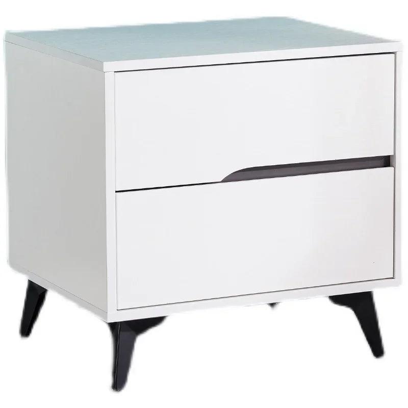 Minimalist Nordic Nightstand Modern Storage Home Bedrooms Nightstand Drawer Wood Furnitures Table De Chevet Furniture Decoration - Pacisia