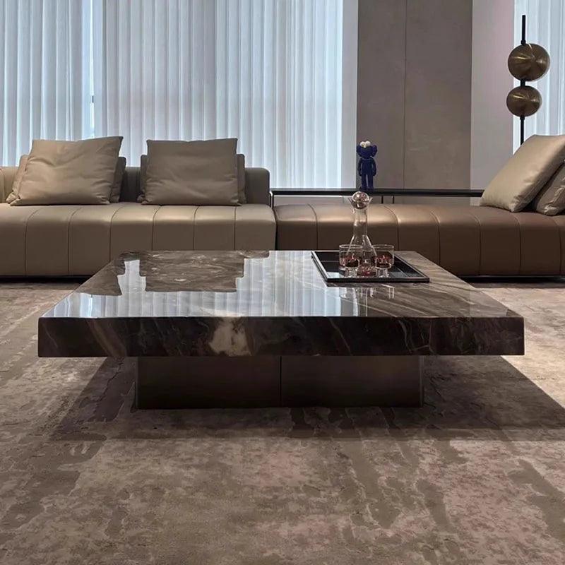 Big Marble Nordic Coffee Tables Designer Fashion Luxury Big Coffee Table Hallway Corner Muebles Para El Hogar Hotel Furniture - Pacisia