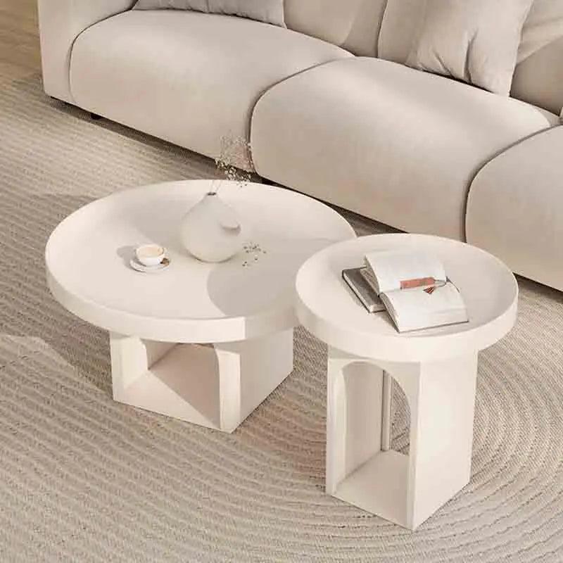 Small Designer Coffee Tables Nordic Unique European Floor Coffee Tables Aesthetic Removable Stolik Kawowy Living Room Decoration - Pacisia